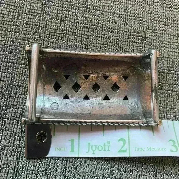 Silver Belt Buckle Vintage - Picture 3 of 5